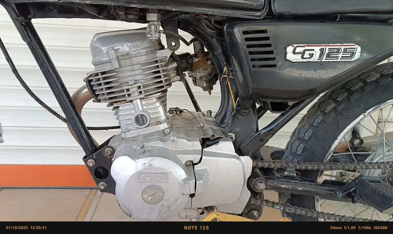 موتور 125پوسه روغنی|موتورسیکلت|جوانرود, |دیوار