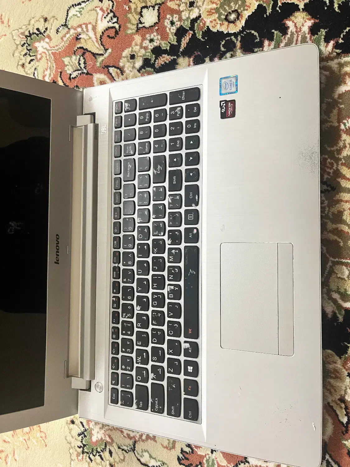 لپ تاپ لنوو رنگ سفید دارای دو کیف|رایانه همراه|بندر انزلی, بشمن|دیوار