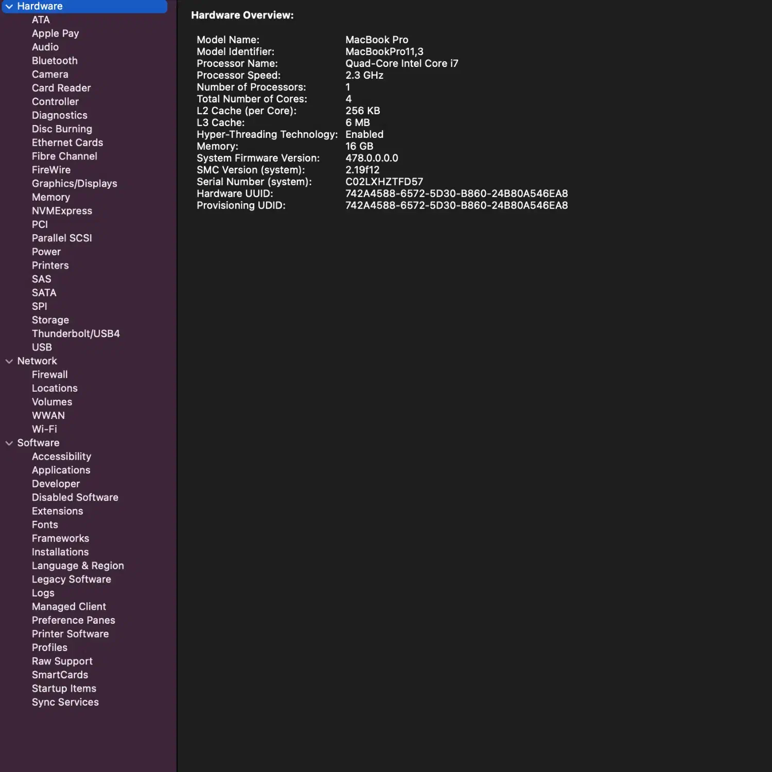 مک بوک پرو ۱۵ اینچ Core i7 رم ۱۶ گیگ (MacBook Pro)|رایانه همراه|تهران, نیاوران|دیوار