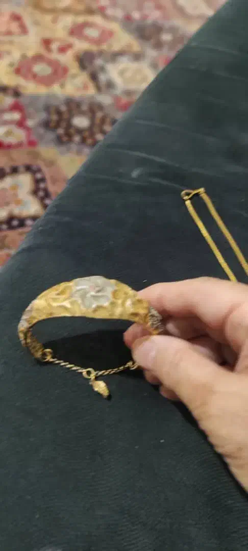 تک دست و گردنبند طلا|جواهرات|کازرون, |دیوار