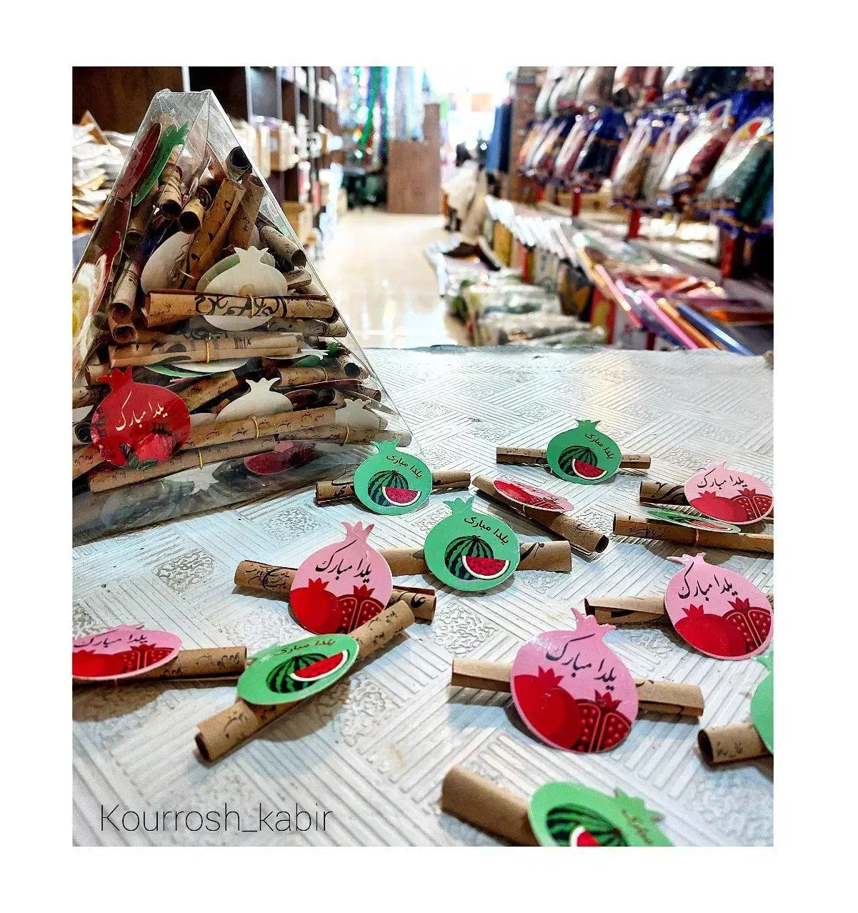 انار و فال یلدا زیر قیمت|صنایع دستی و سایر لوازم تزئینی|بندر کنگان, |دیوار