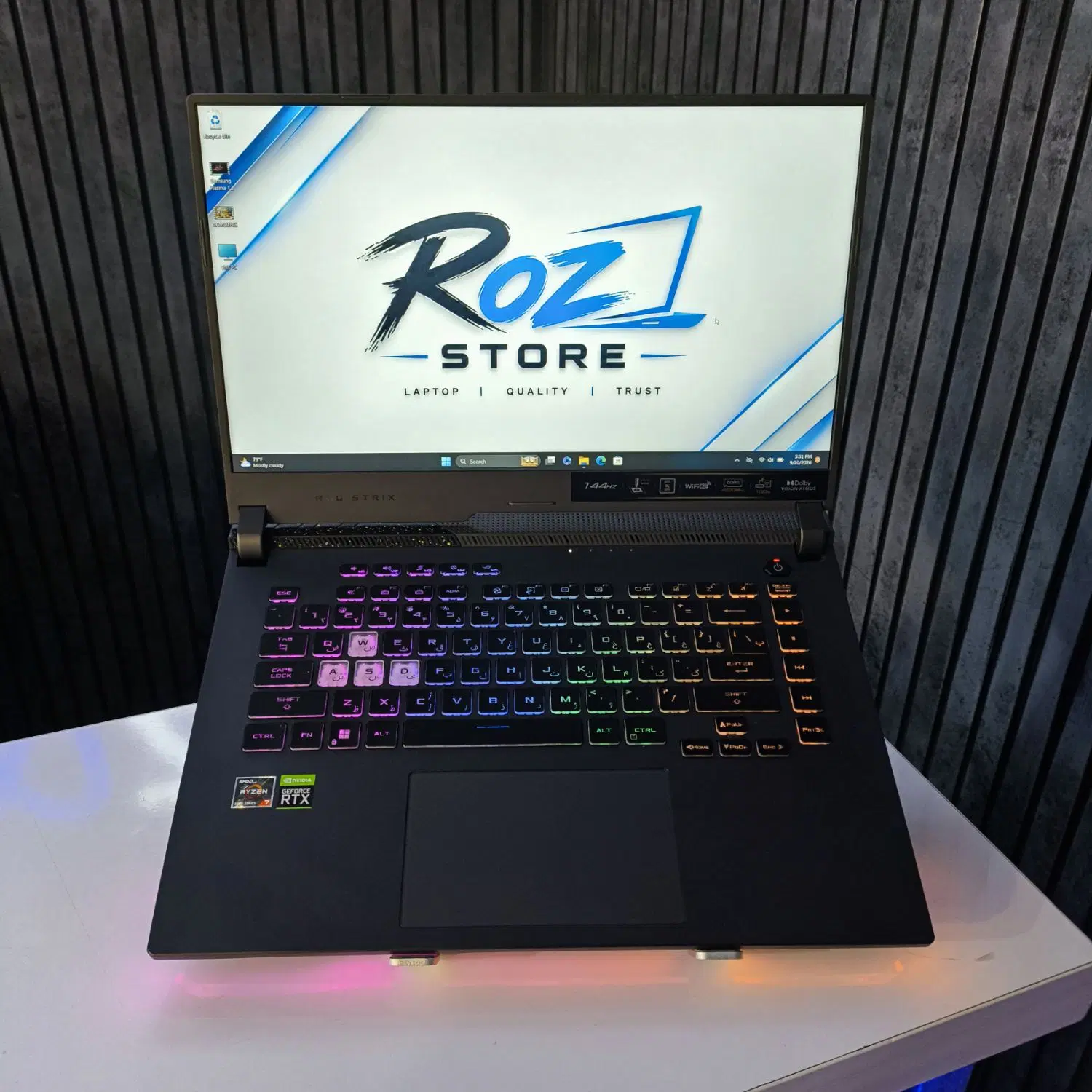 لپتاپ asus rog/R7نسل۱۲/رم هاردبالا/RTX3050 گرافیک|رایانه همراه|تهران, میرداماد|دیوار