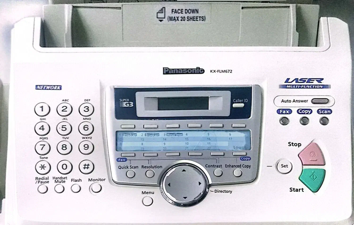 دستگاه فکس پاناسونیک|پرینتر، اسکنر، کپی، فکس|تهران, امانیه|دیوار