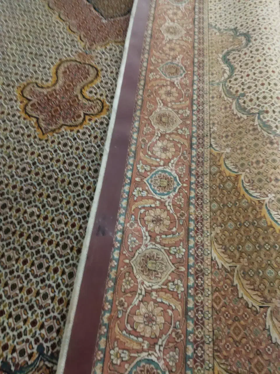 ۳تخته فرش ۶متری ریزه ماهی ۷۰۰شانه۲۵۵۰تراکم|فرش|اردبیل, |دیوار