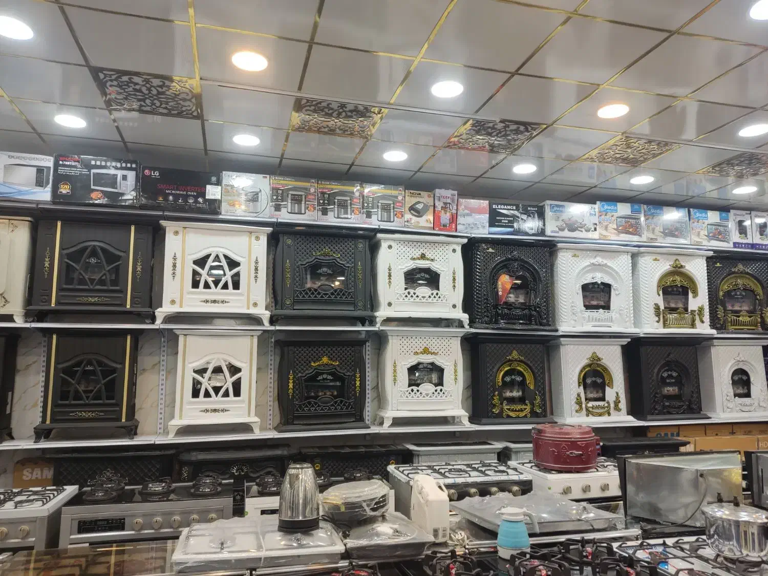 بخاری گازی37هزار شومینه|بخاری، هیتر، شومینه|تهران, نعمت‌آباد|دیوار