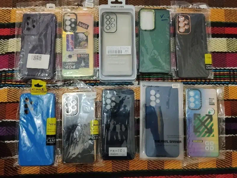 ۱۰عدد کاور موبایل A53 5G|لوازم جانبی موبایل و تبلت|سهند, |دیوار