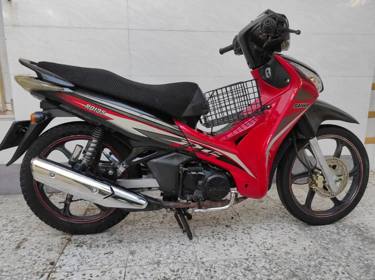 فروش موتور لاکی 135 سحر|موتورسیکلت|اهواز, امانیه|دیوار