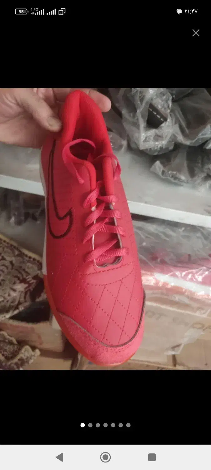 کفش سالنی نایک دور دوخت|تجهیزات ورزشی|کرمان, |دیوار