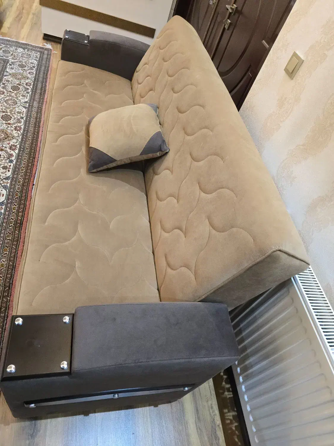 مبل تکی راحتی تخت شو کاملا سالم|مبلمان خانگی و میز عسلی|مرند, |دیوار