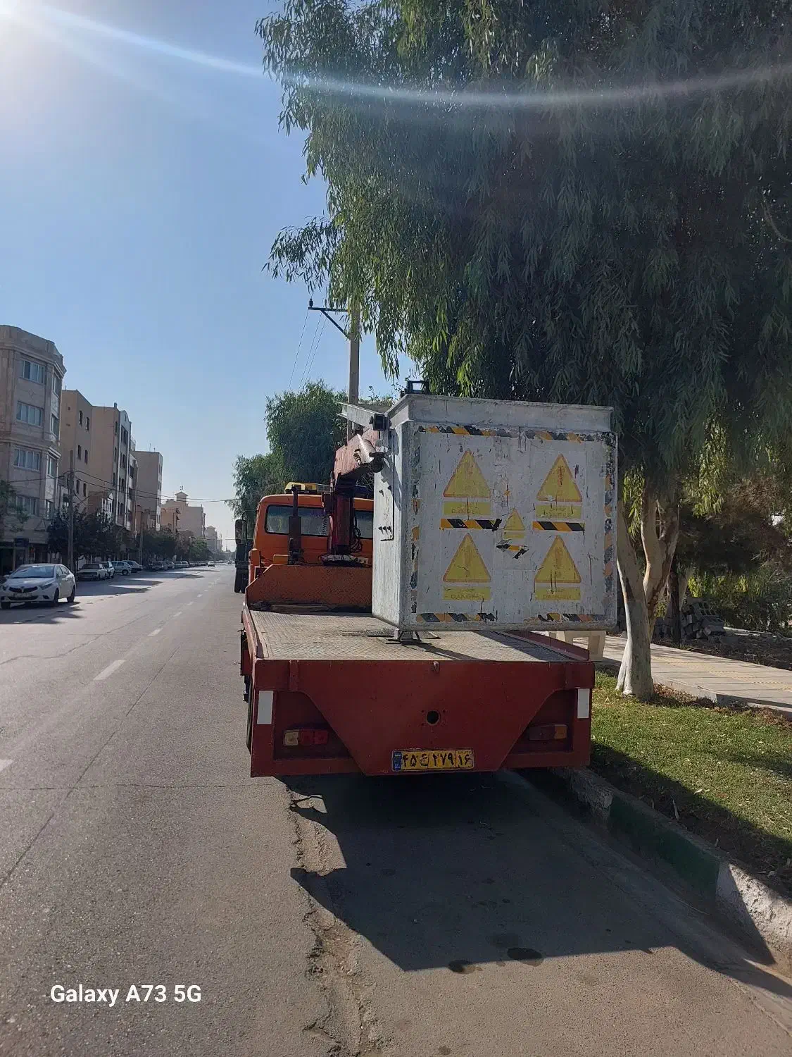 جرثقیل سبد دار تا ارتفاع ۱۵ متر|خدمات حمل و نقل|تهران, امیریه|دیوار