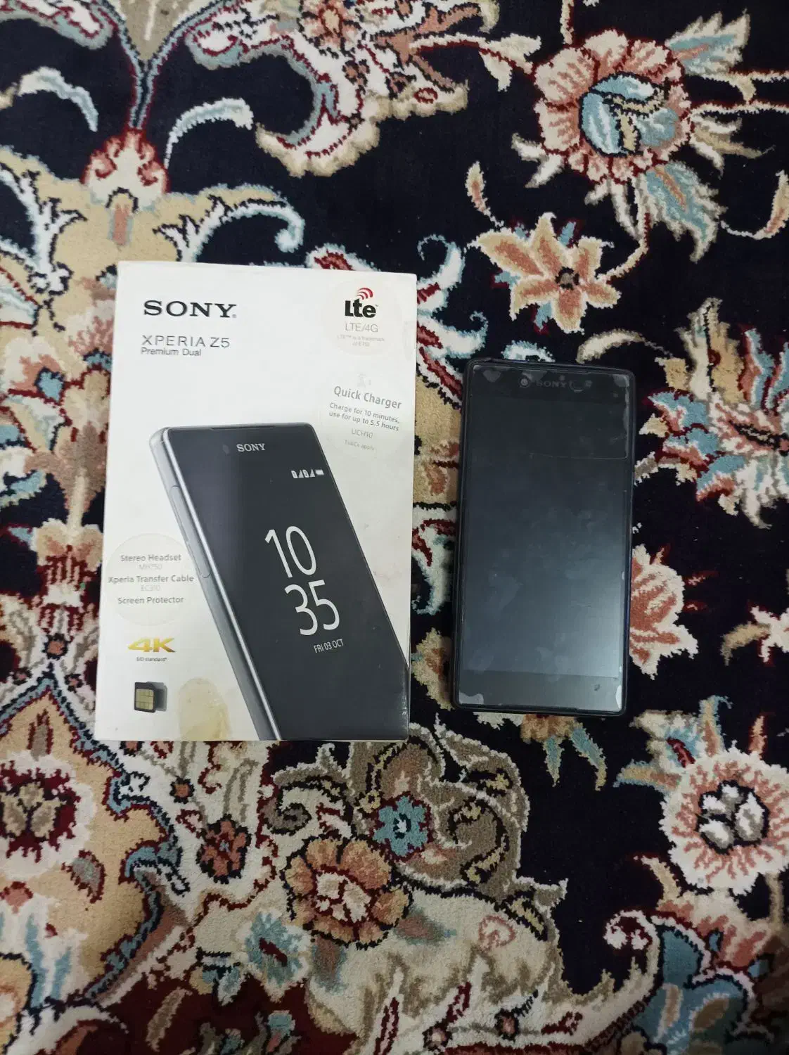 گوشی سونی اکسپریا z5 primume|موبایل|شاندیز, |دیوار