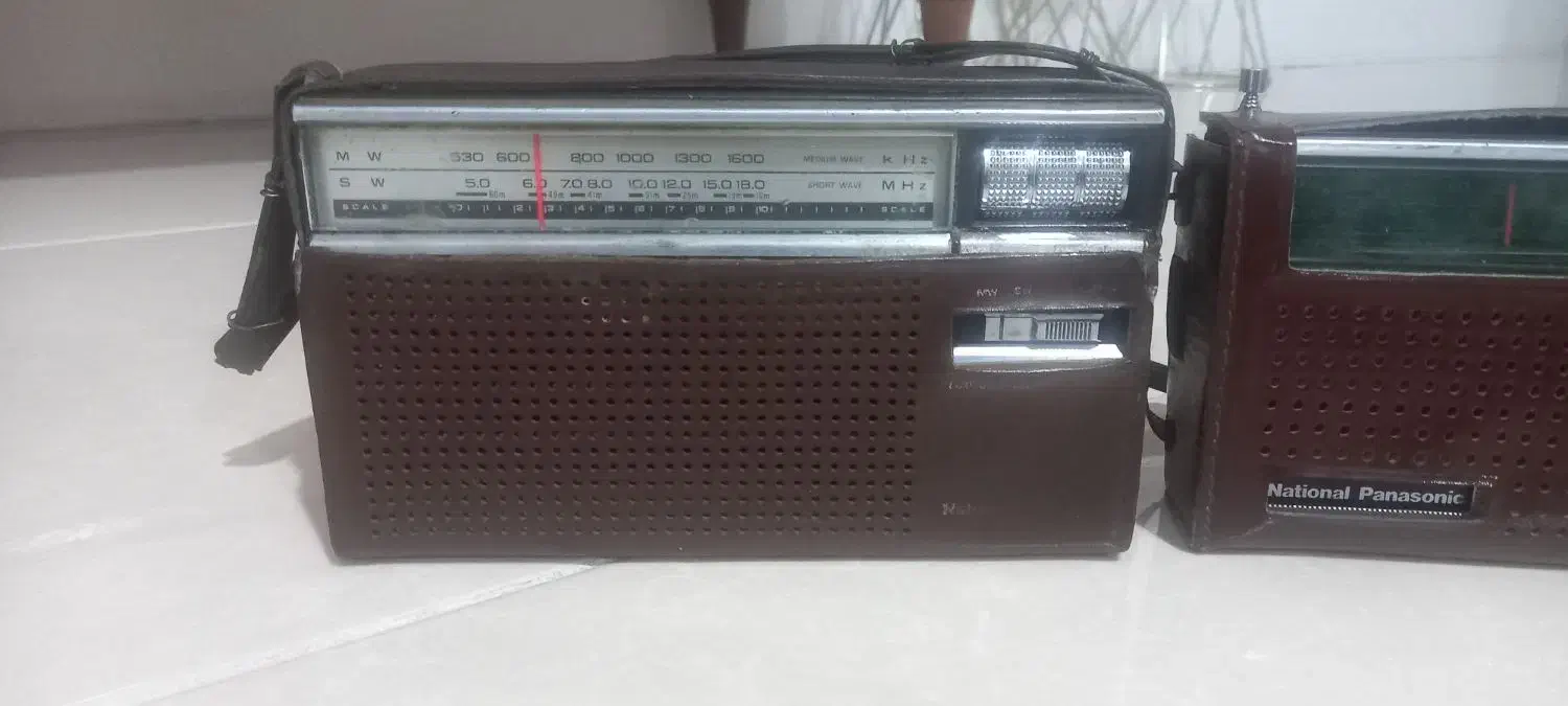 ۵ مدل رادیو  سونی  سیلور ناسیونال پاناسونیک و۰۰|سیستم صوتی خانگی|شیراز, میانرود|دیوار