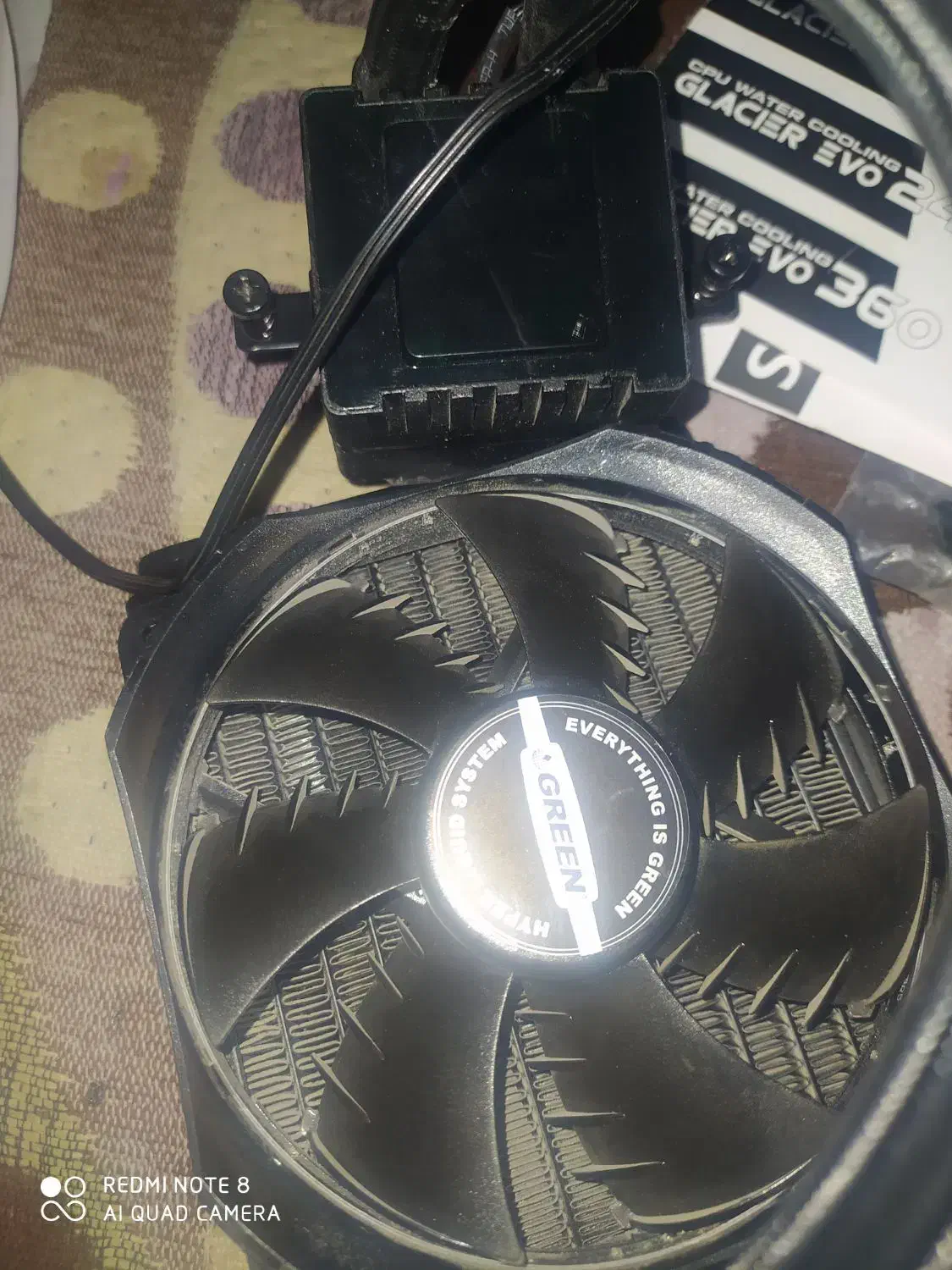 خنک کننده cpu مدل GREEN EVO120|قطعات و لوازم جانبی رایانه|بندرعباس, |دیوار