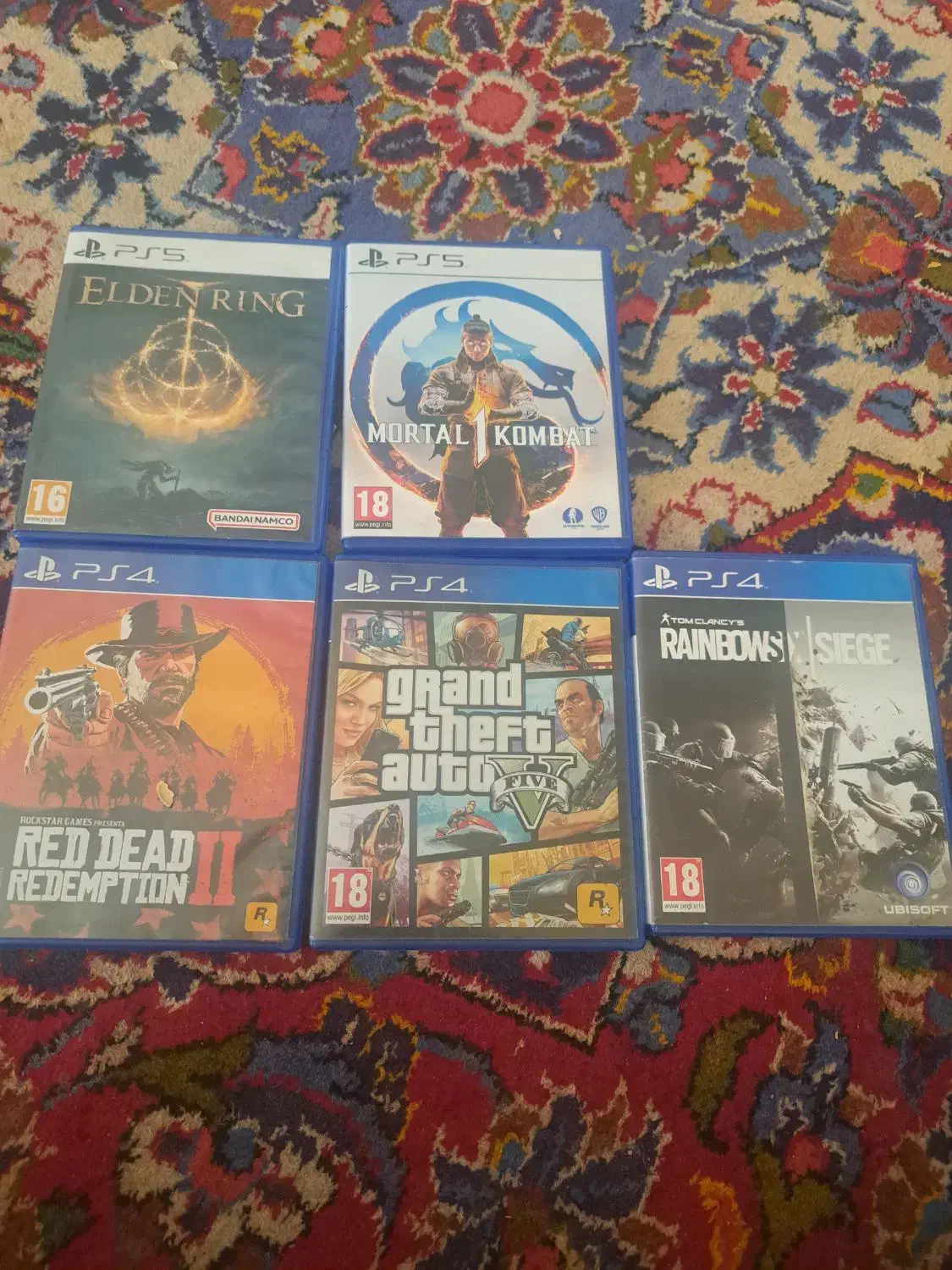 بازی های ps4 و ps5|کنسول، بازی ویدئویی و آنلاین|شیراز, شهرک مدرس|دیوار