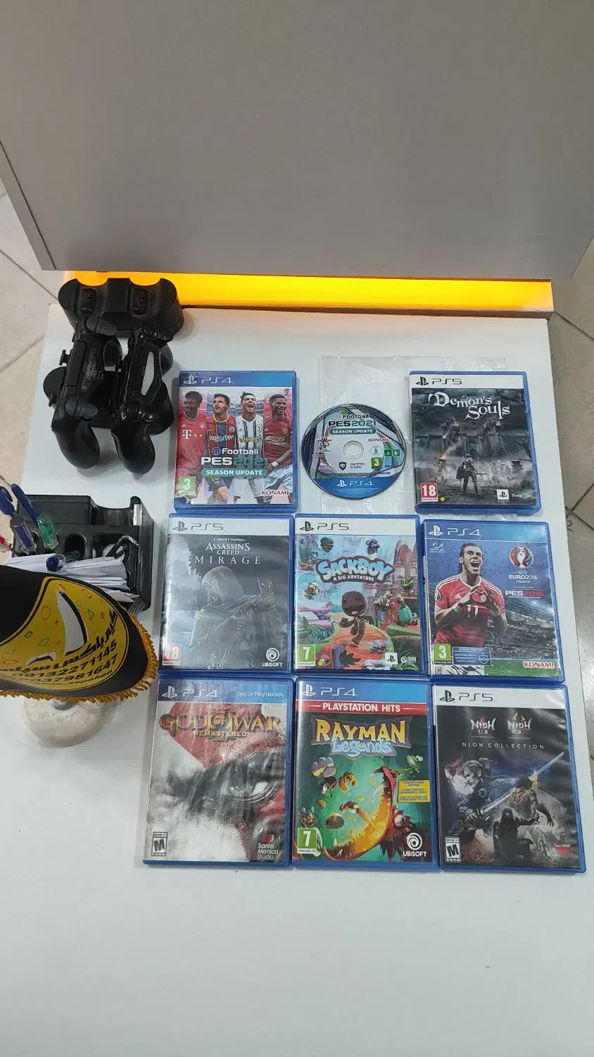 دیسک بازی ps5وps4کم یاب|کنسول، بازی ویدئویی و آنلاین|اصفهان, نصرآباد|دیوار