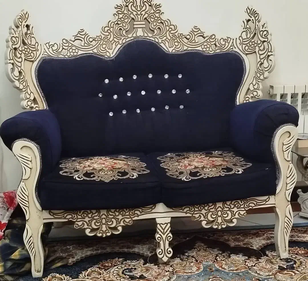 مبل سلطنتی|مبلمان خانگی و میز عسلی|لاهیجان, یحی آباد|دیوار