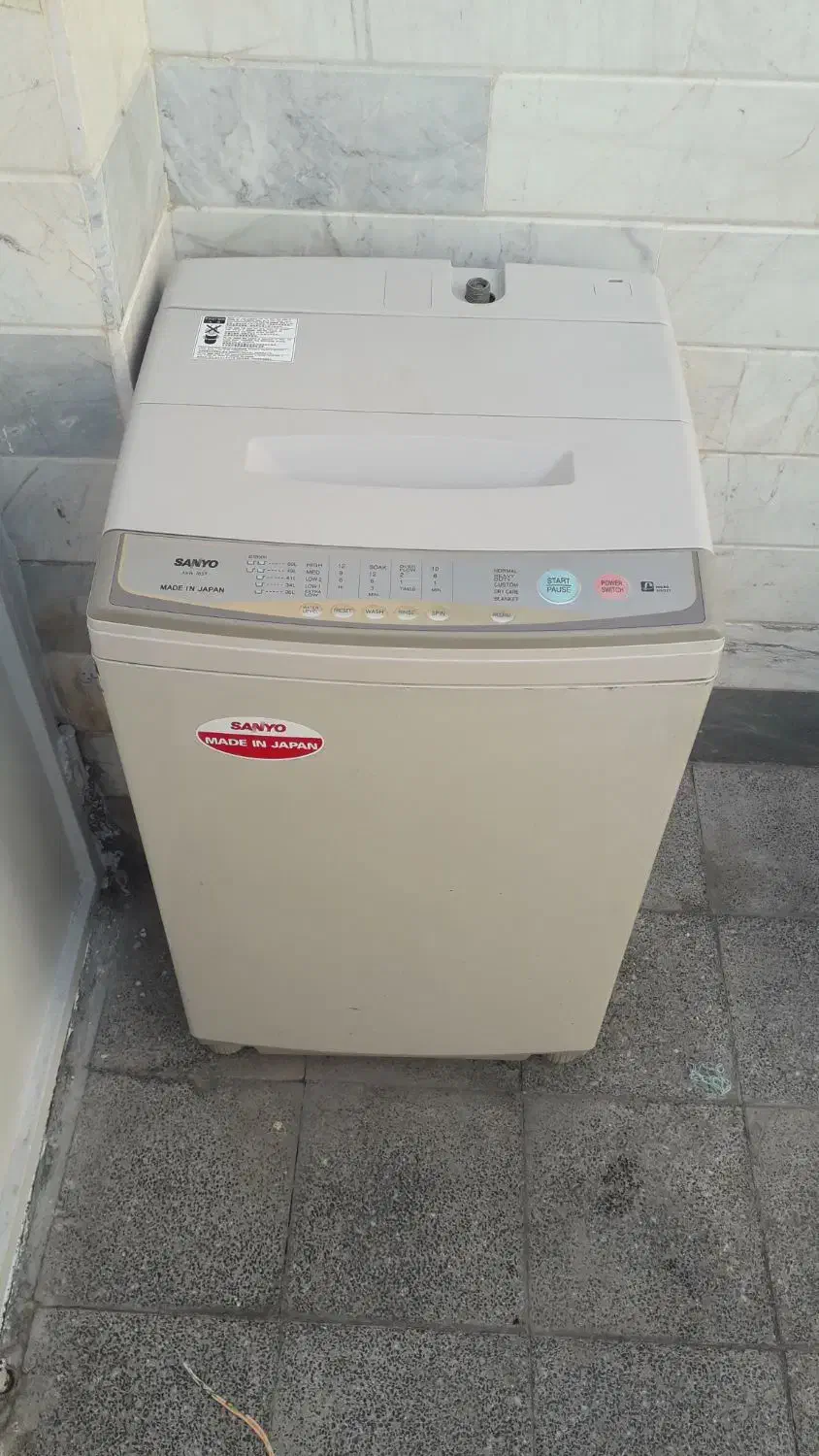 لباسشویی تمام اتوماتیک ژاپنی|ماشین لباسشویی و خشککن لباس|قم, علی آباد|دیوار