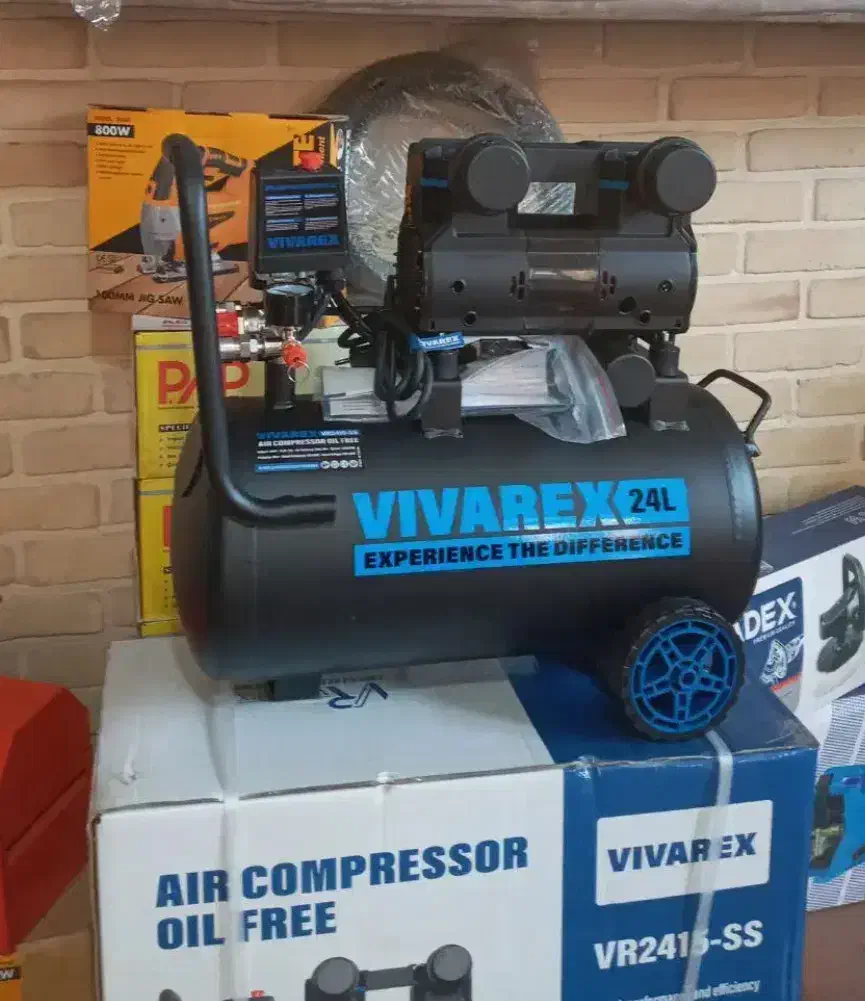 کمپرسور باد پمپ باد ویوارکس۲۴ لیتر سایلنت /گارانتی|ابزارآلات|اصفهان, هفتون|دیوار