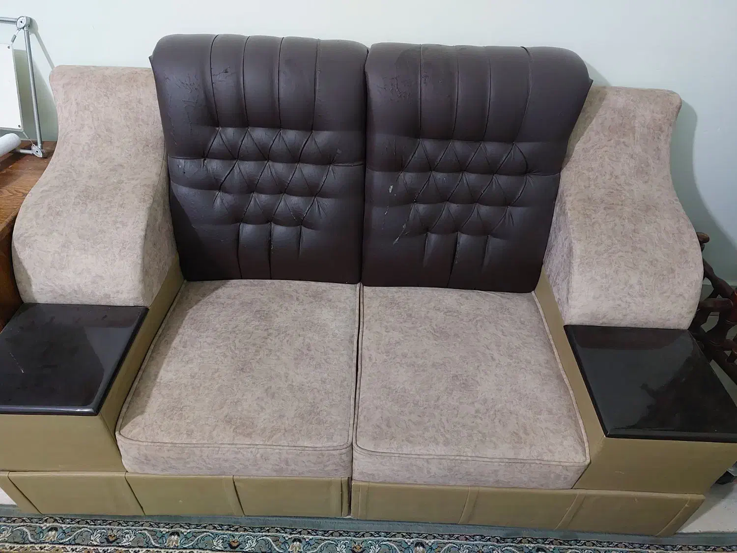 مبل ۷ نفره ال|مبلمان خانگی و میز عسلی|هشتگرد, شهرک بعثت|دیوار