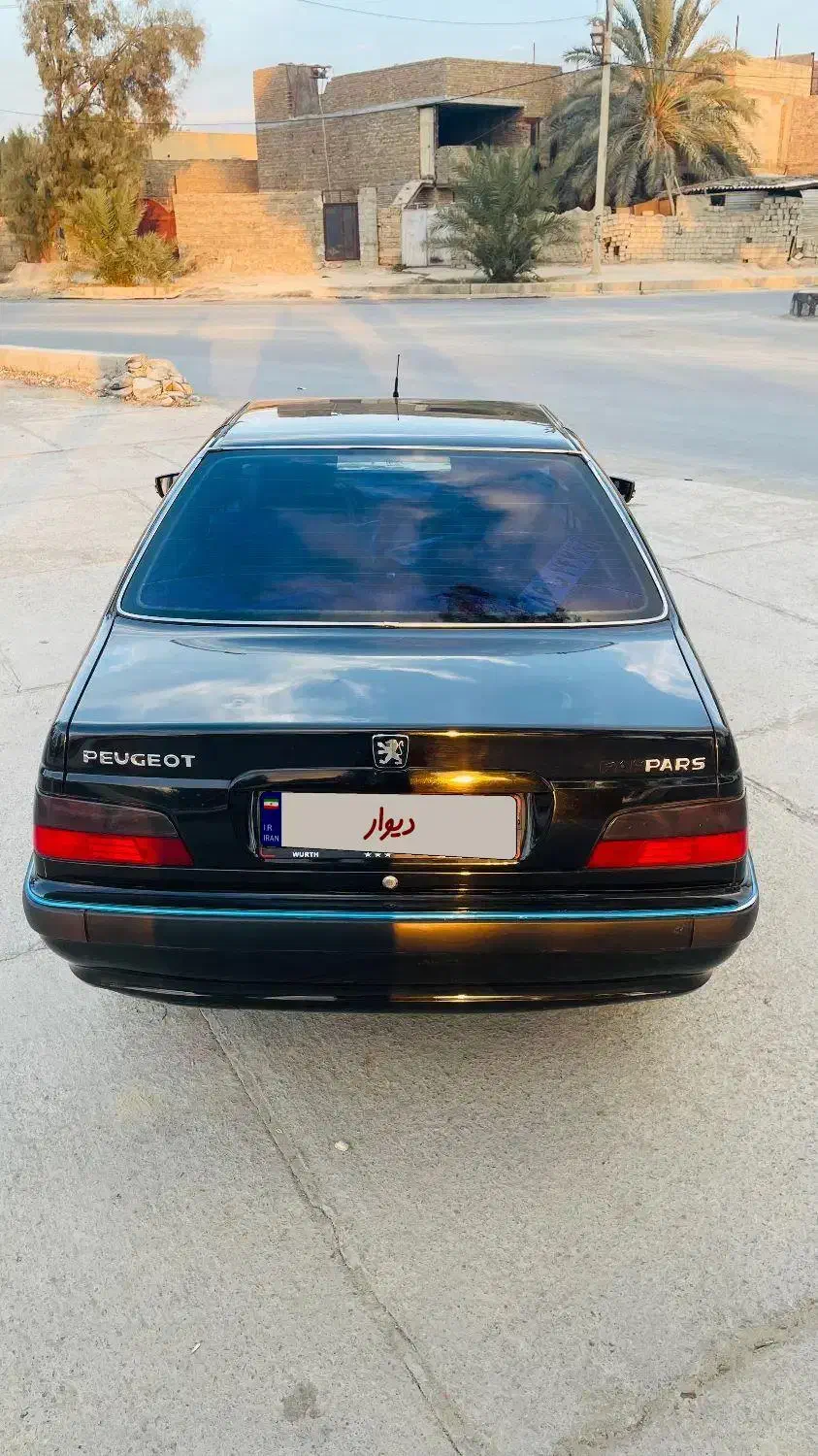 پارس مشکی مدل ۱۴۰۰ بدون رنگ موتور فول تقویت|خودرو سواری و وانت|سراوان, |دیوار