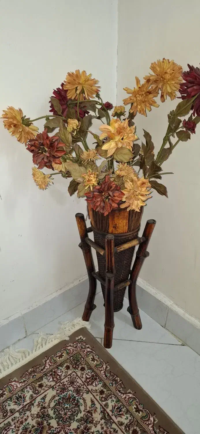 گل و گلدان|گل مصنوعی|ری, ولی آباد|دیوار