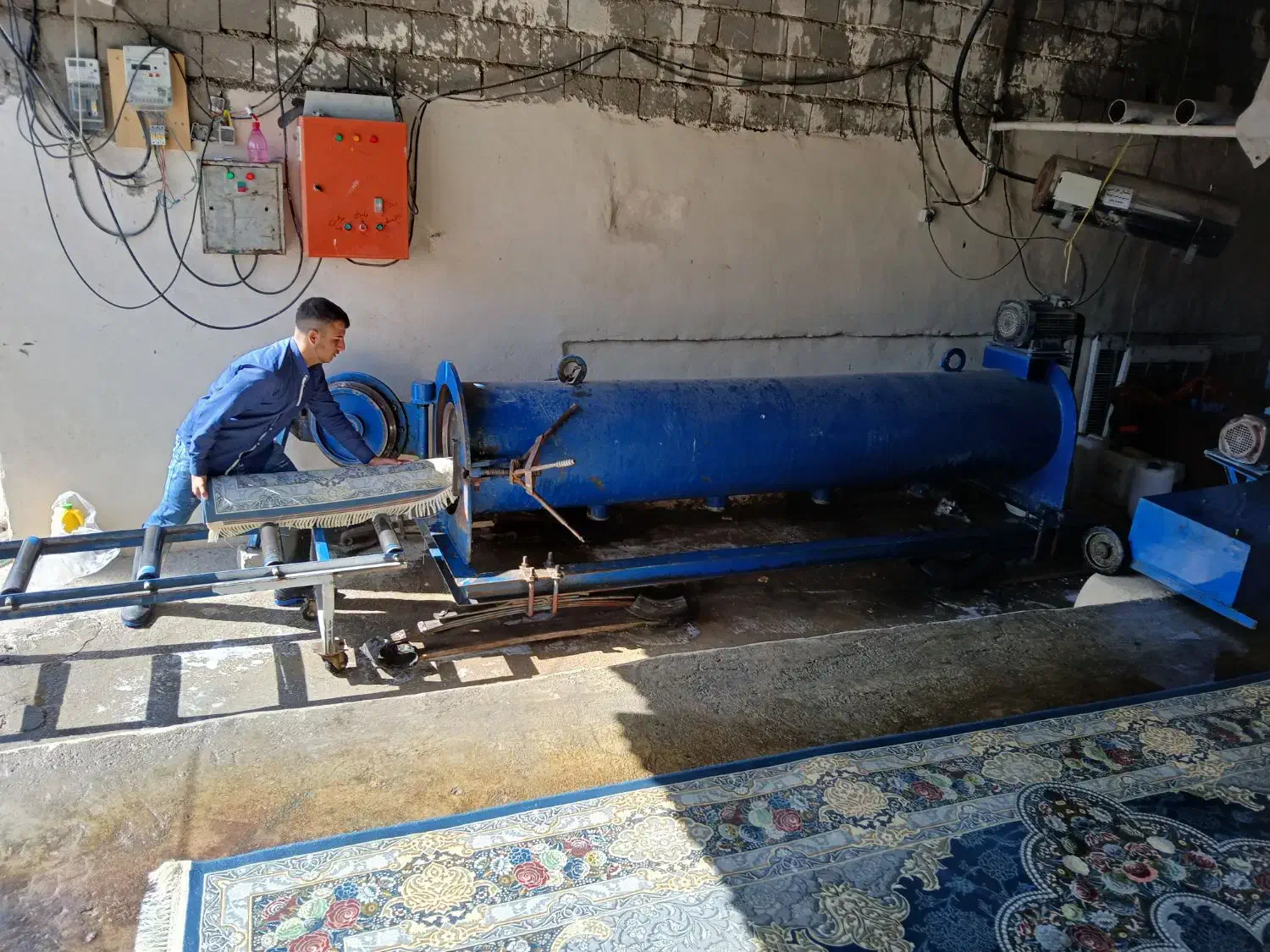 قالیشویی تمام اتوماتیک گلچین ۱۰۰٪ تضمینی|خدمات نظافت|دورود, |دیوار