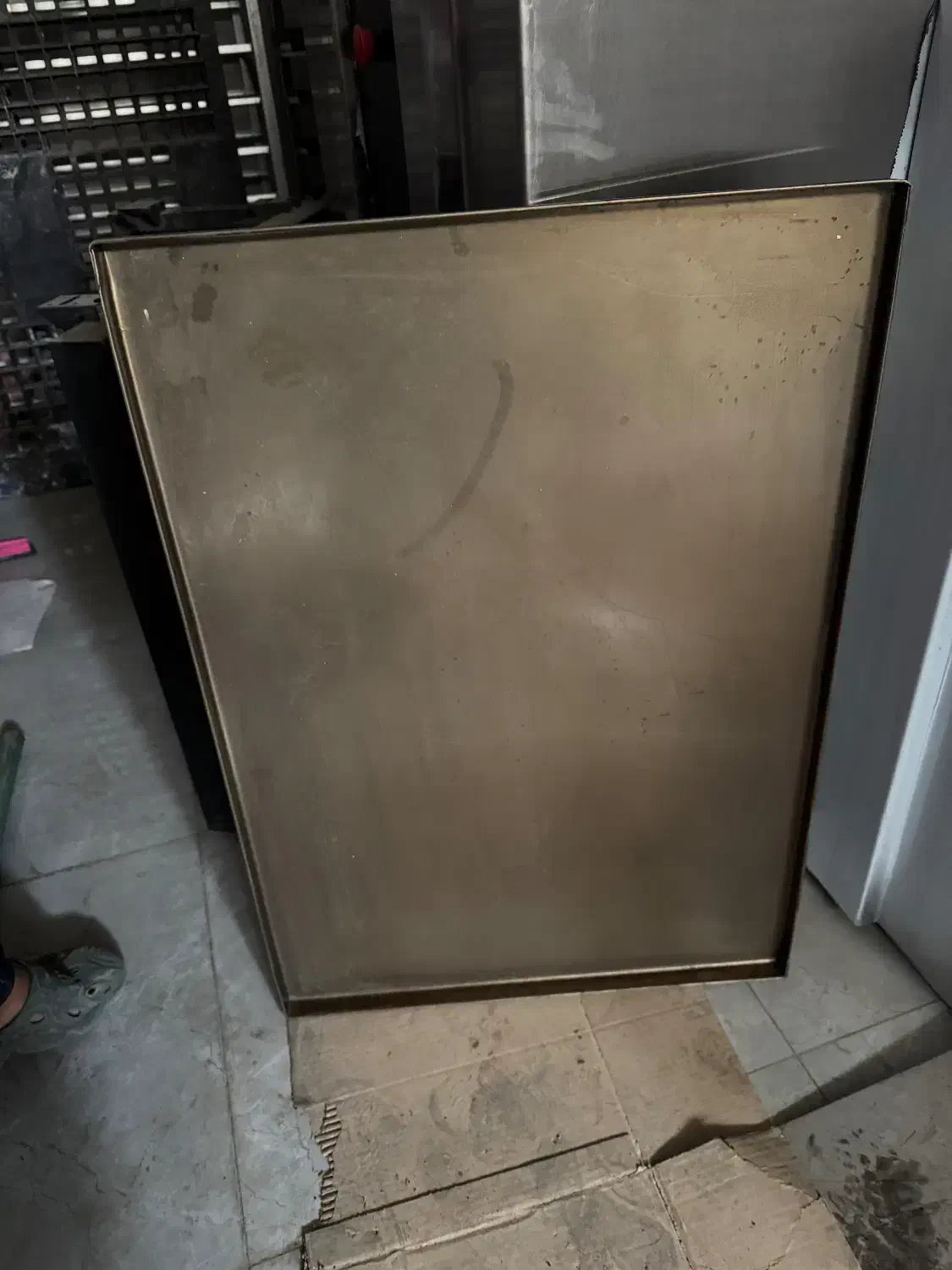 ۳۰عددسینی فر ۲۰سینی ویترین قنادی ارابه و میز کار|فروشگاه و مغازه|محمدشهر, محمدشهر|دیوار