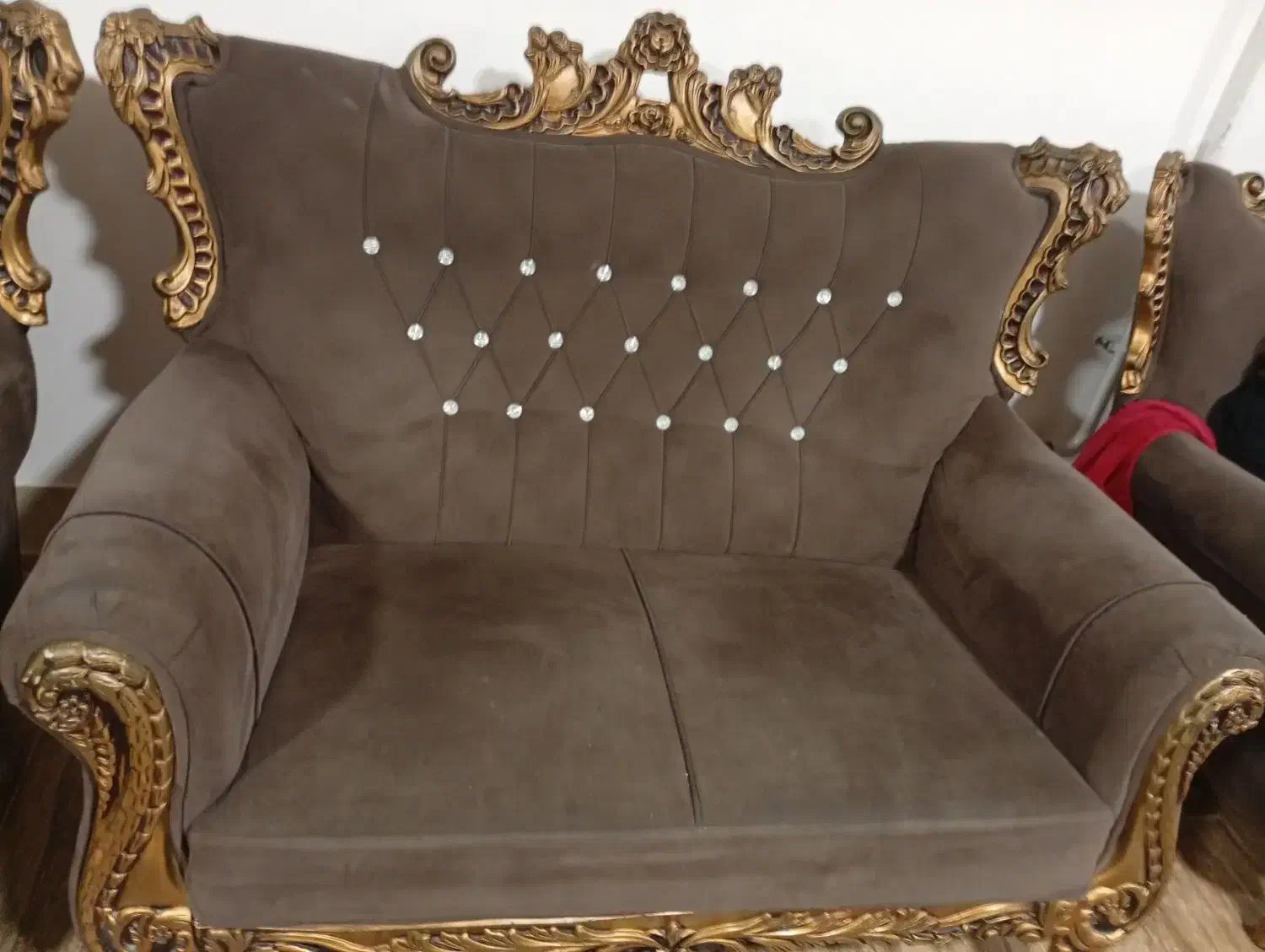 مبل سلطنتی رز|مبلمان خانگی و میز عسلی|علی‌آباد کتول, |دیوار