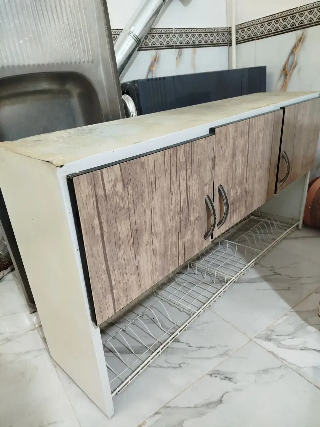 سینک وآبچکان|آبچکان و نظمدهنده ظروف|بروجرد, |دیوار