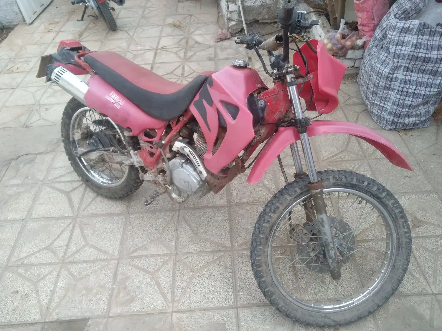 موتور تریل درحد|موتورسیکلت|مشهد, خلق آباد سفلی|دیوار