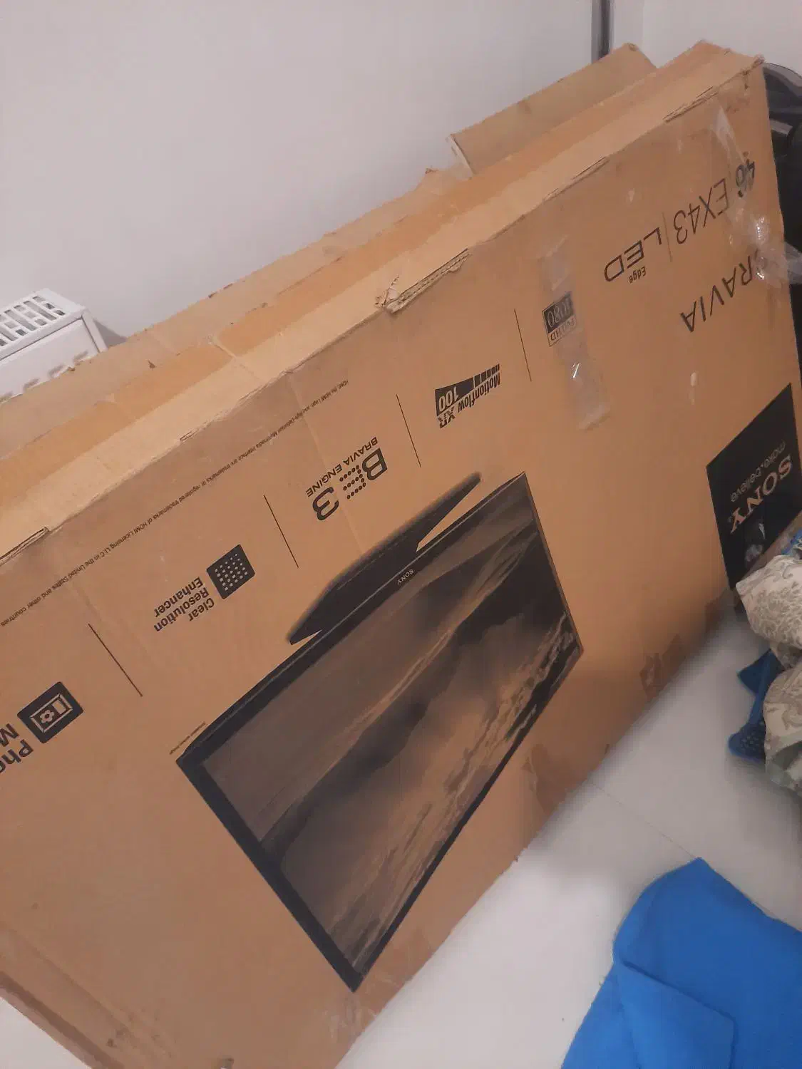 تلویزیون ال ای دی ۴۶ اینچ سونی اصلی|تلویزیون و پروژکتور|بجنورد, |دیوار