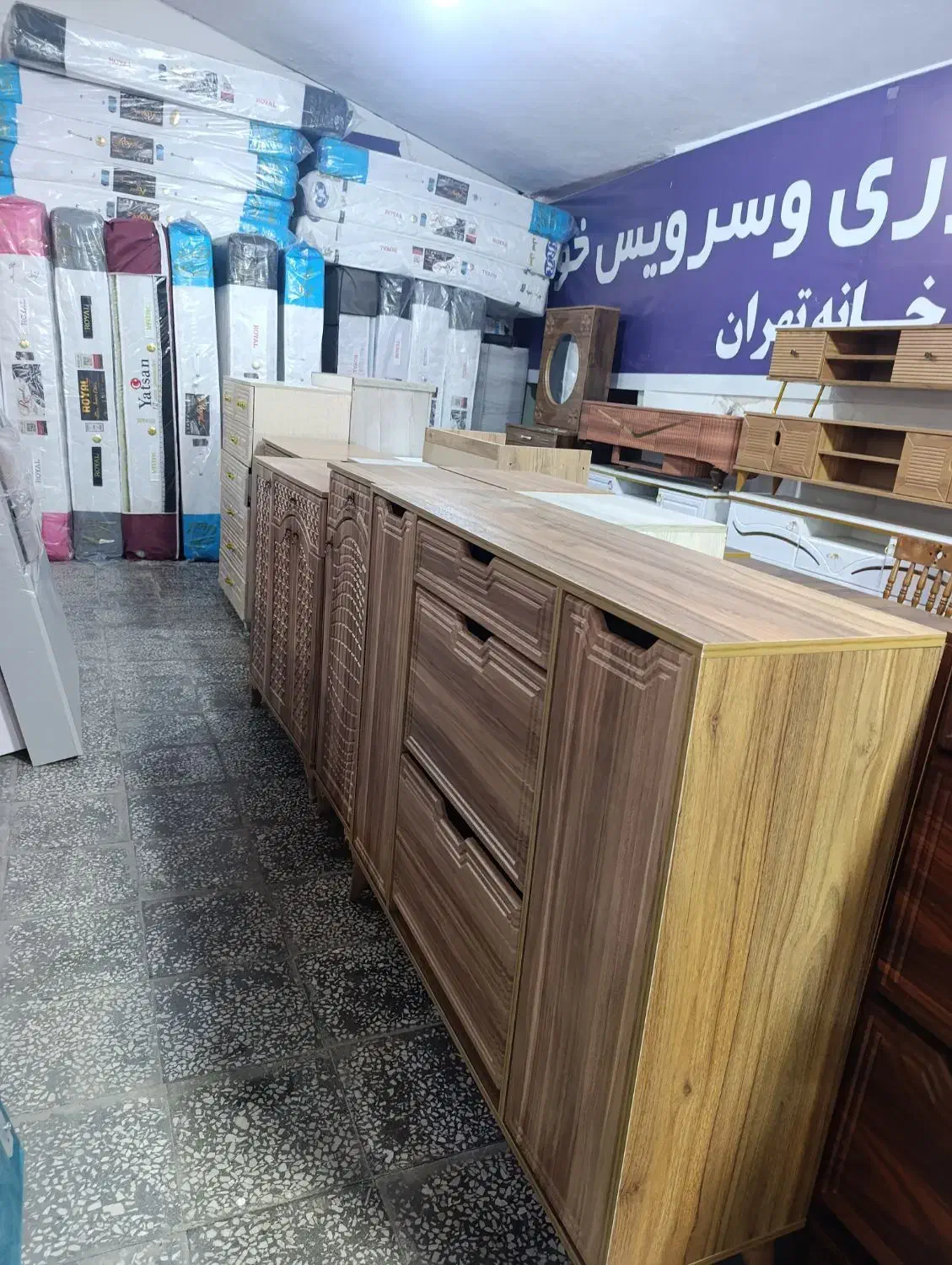 جاکفشی به قیمت کارخانه|جاکفشی، کمد، دراور|میانه, |دیوار