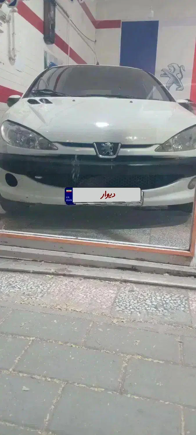 پژو۲۰۶مدل ۹۱دوتیکه رنگ|خودرو سواری و وانت|خوی, |دیوار