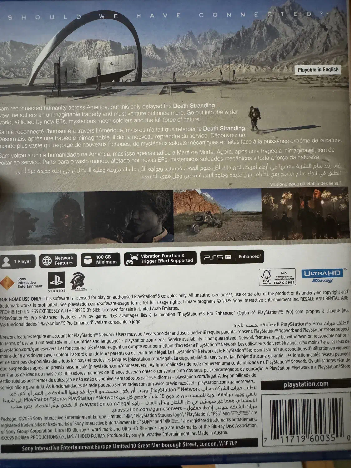 death stranding 2 ps5|کنسول، بازی ویدئویی و آنلاین|تهران, اکباتان|دیوار