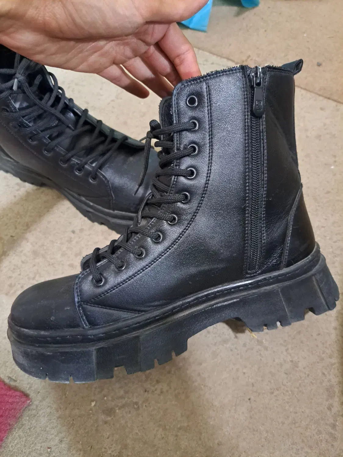 بوت نو نو سایز 42 زیپ دار|کیف، کفش، کمربند|نیشابور, رحمت آباد|دیوار