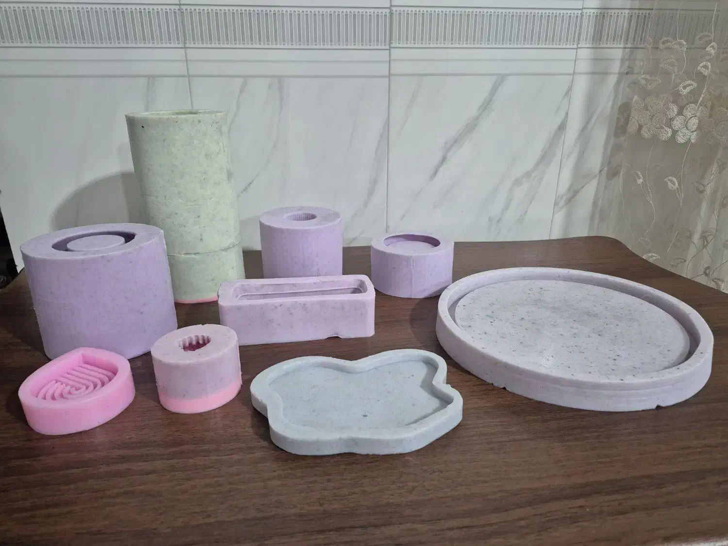 قالب و رنگ  سنگ مصنوعی|صنایع دستی و سایر لوازم تزئینی|کنگاور, |دیوار