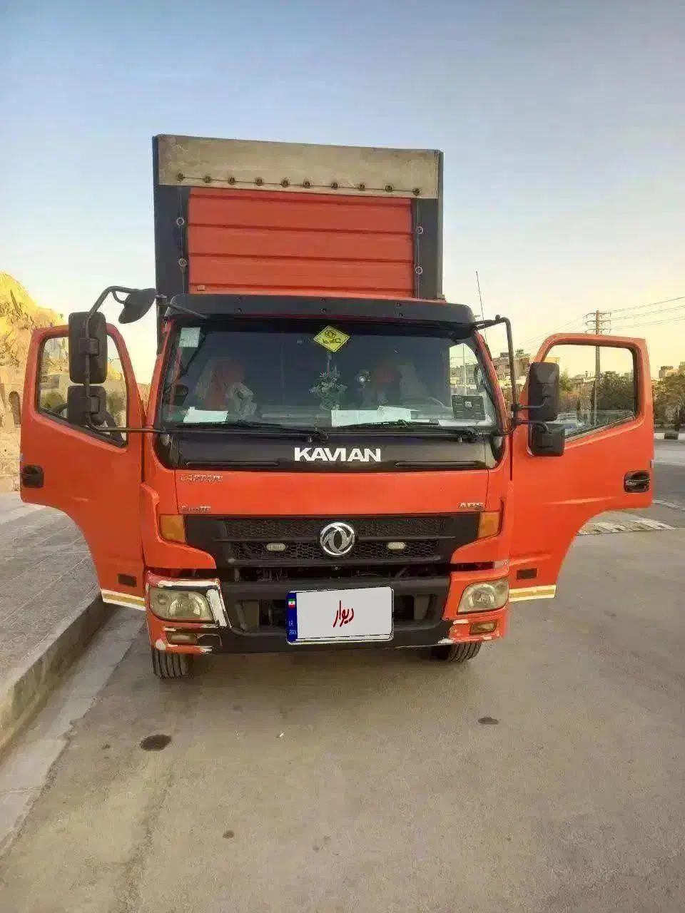 کامیونت کاویان،کاپیتان مسقف چادری مدل ۹۵|خودرو سنگین|شیراز, سعدیه جنوبی|دیوار