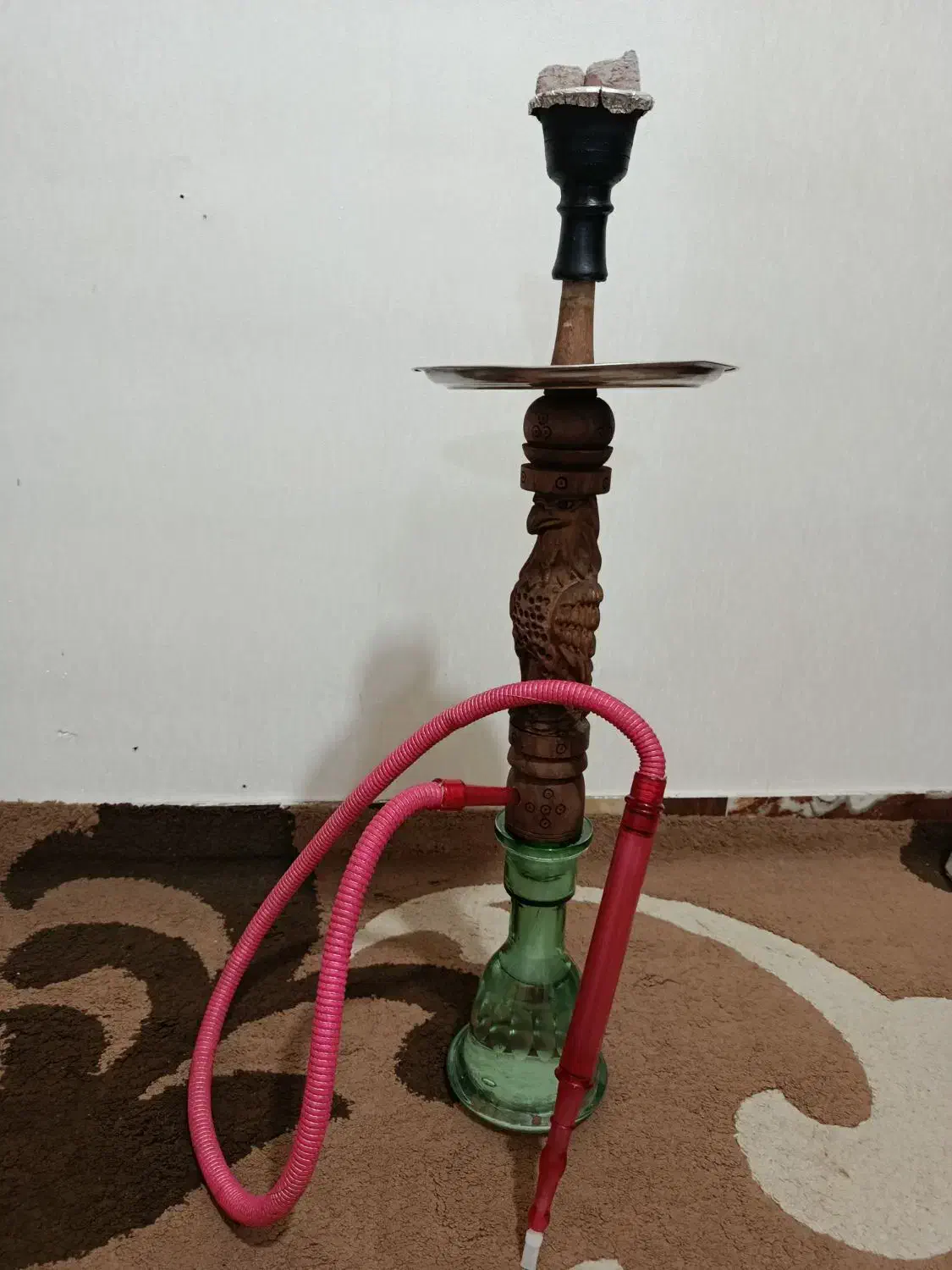 قلیان چوبی رخ|کلکسیون و سرگرمی|نسیم‌شهر, |دیوار