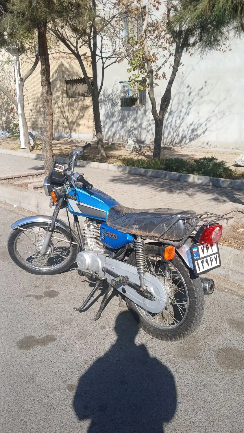 هندا ۱۲۵|موتورسیکلت|مشهد, ولیعصر (شهرک غرب)|دیوار
