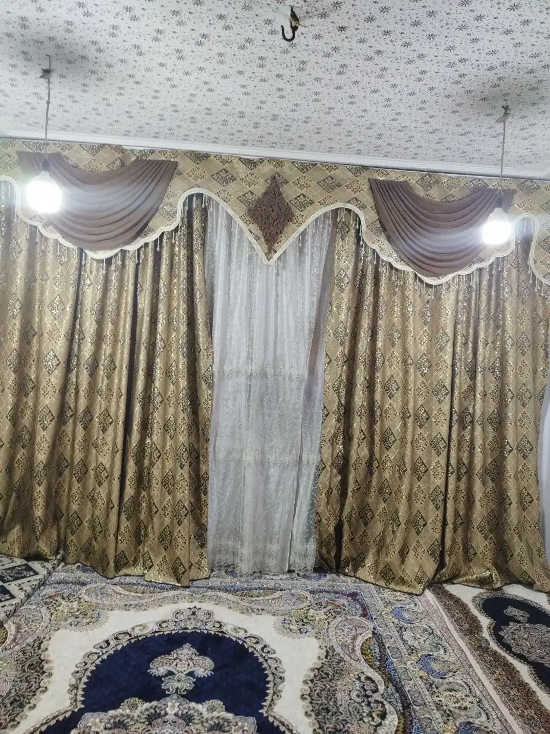 پرده|پرده، رانر، رومیزی|اهواز, کمپلو جنوبی|دیوار