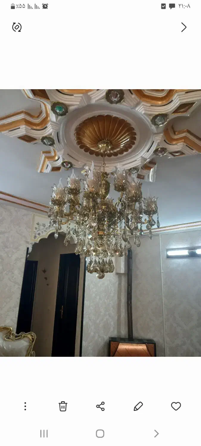 ۸عدد هالوژن رنگی|لامپ و چراغ|خمین, |دیوار