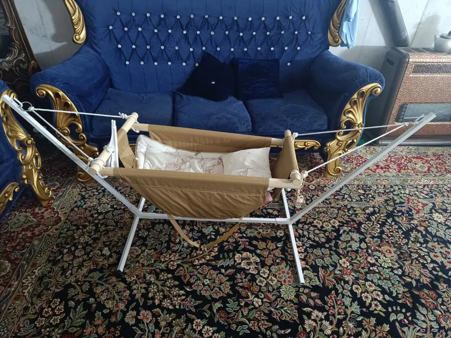 بانوج. گهواره.  قیمت 2/800|اسباب و اثاث بچه|مشهد, انقلاب|دیوار