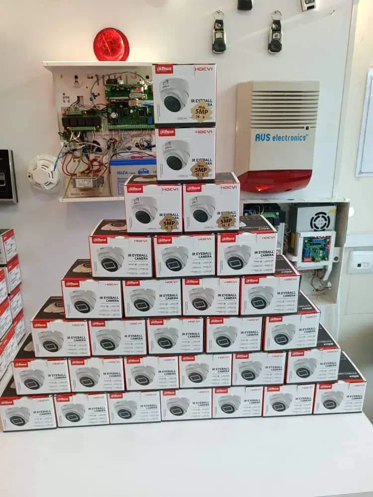 پکیج کامل امنیتی (دوربین مداربسته دزدگیرجک کرکره )|دوربین مداربسته|چابکسر, |دیوار