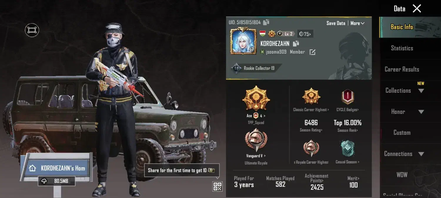 اکانت پابچی با فری فایر|کنسول، بازی ویدئویی و آنلاین|سقز, |دیوار