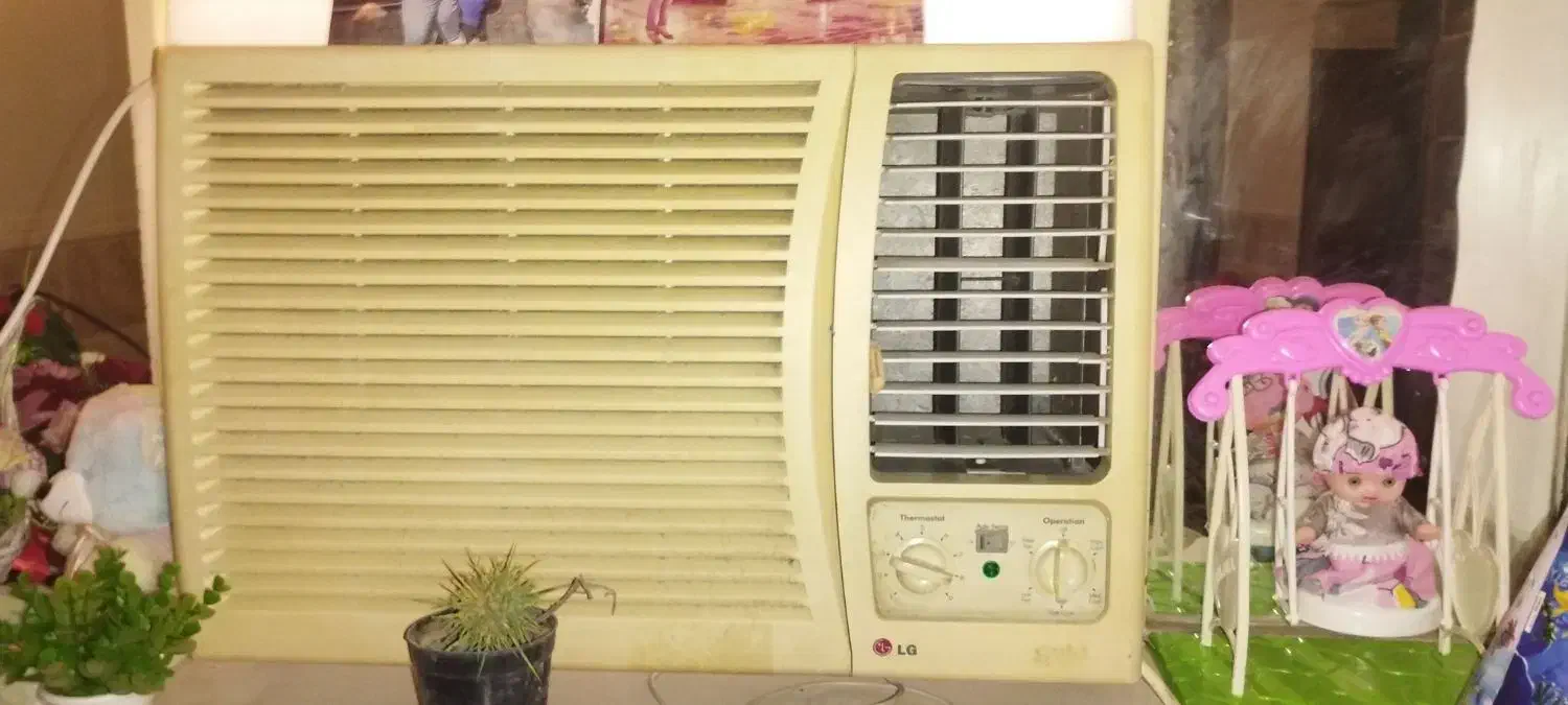 کولر پنجره ای|کولر گازی و فن‌کوئل|رودان, |دیوار