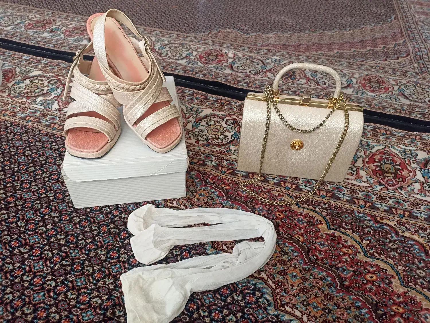 کیف و کفش عروس سایز 39|کیف، کفش، کمربند|تبریز, |دیوار