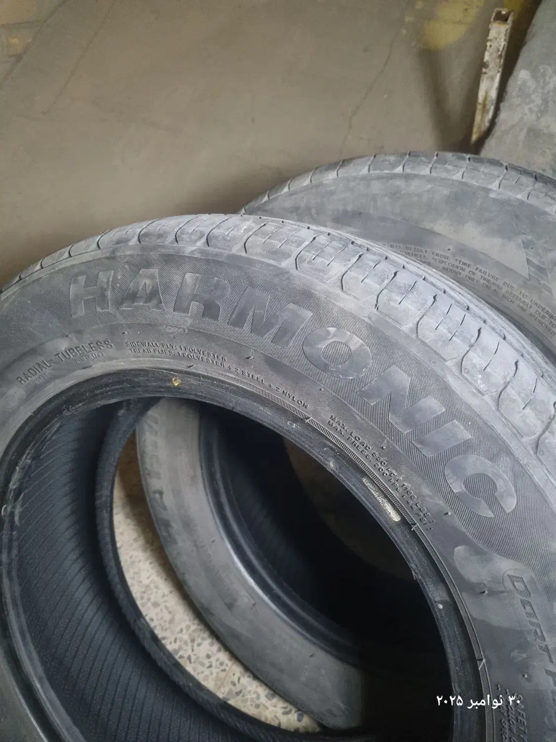 یک جفت لاستیک کارکرده|قطعات یدکی و لوازم جانبی|سیرجان, |دیوار