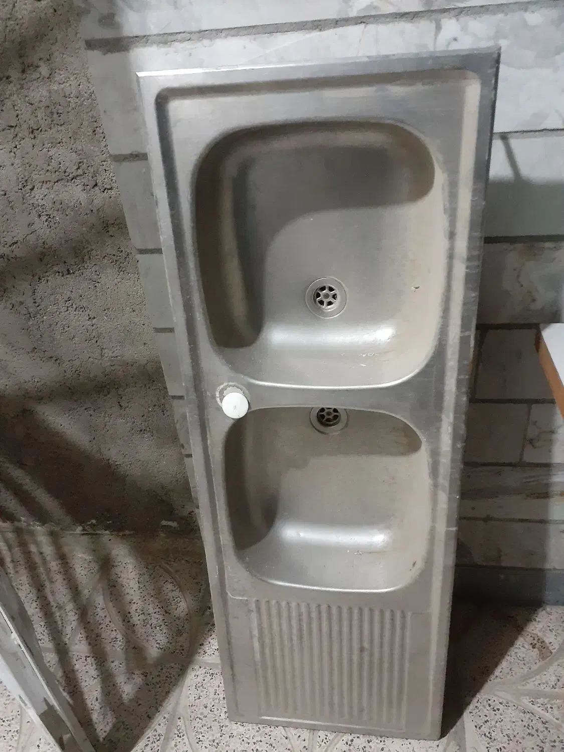 سینگ ظرف شویی دوقلو|مصالح و تجهیزات ساختمان|چهارباغ, |دیوار