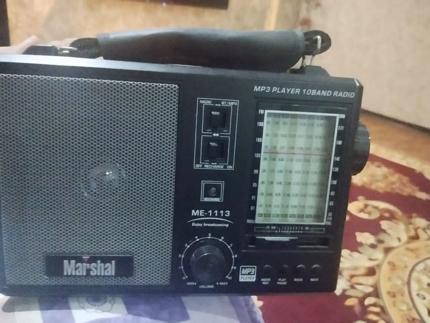 اسپیکر و رادیو مارشال|پخشکننده همراه|نسیمشهر, |دیوار