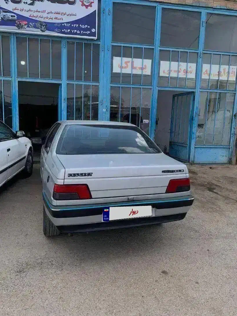 پژو ۴۰۵ مدل ۹۰ دوگانه درحد|خودرو سواری و وانت|اردبیل, |دیوار